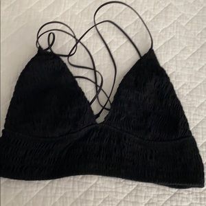 Black bralette